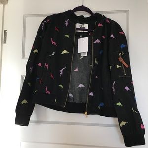 Dinosaur Denim Jacket Forever 21
